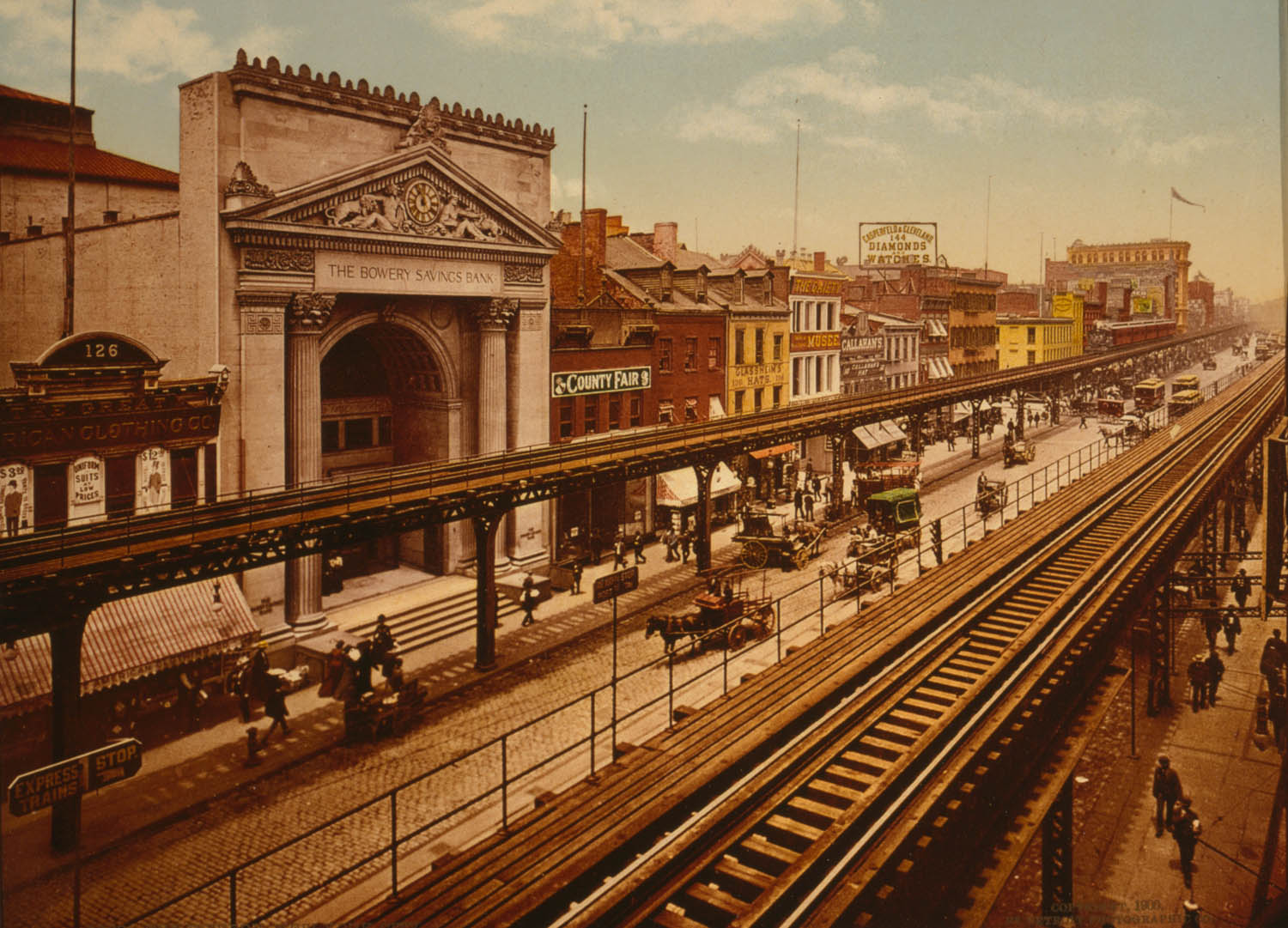 The Bowery, 1900