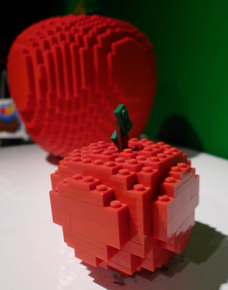 …saw sculptures made from Lego | Today's the Day I